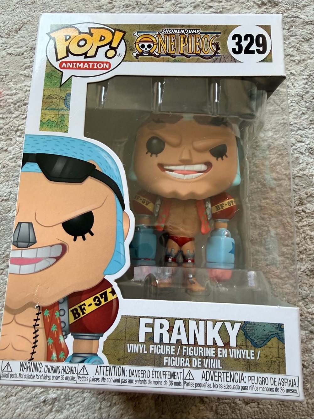 Funko Pop! One Piece - Franky #329 Anime Figure NEW